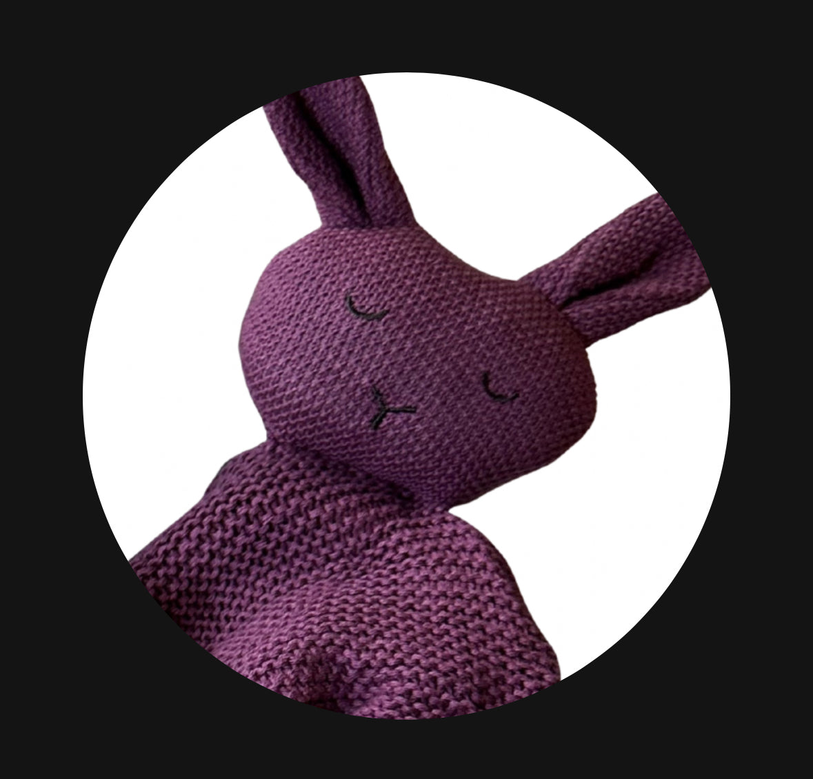 Super soft 100% Muslin Organic Cotton Bunny