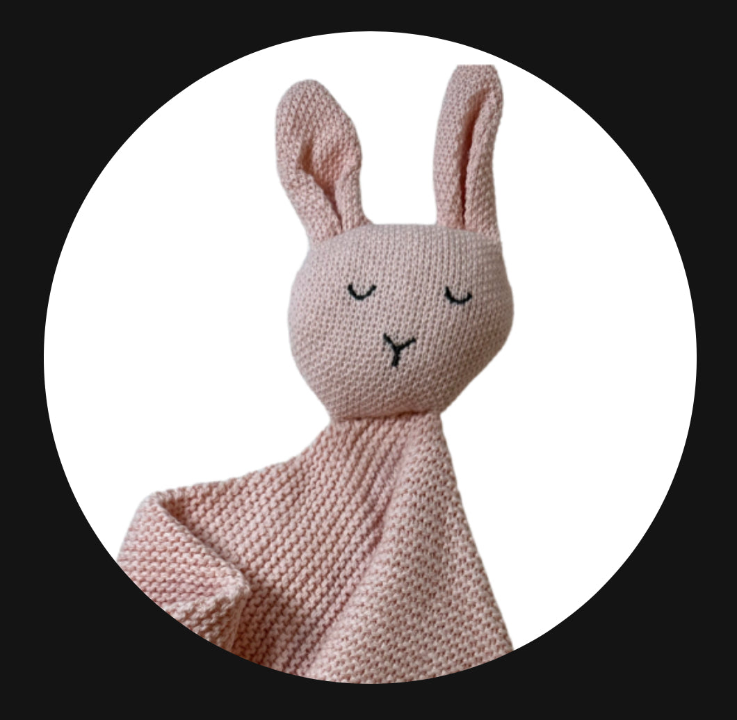 Super soft 100% Muslin Organic Cotton Bunny