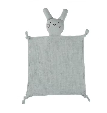 Organic Muslin Lovey Bunny