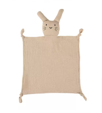 Organic Muslin Lovey Bunny