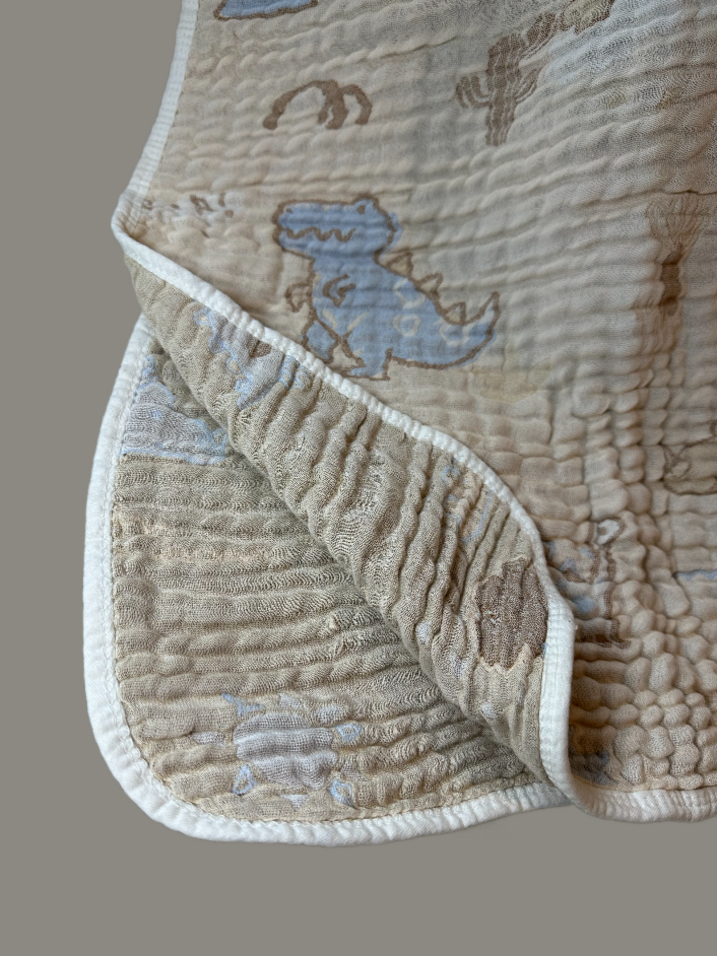 Super Soft 6-layer 100% Organic bamboo/Organic Cotton Newborn Baby Blanket