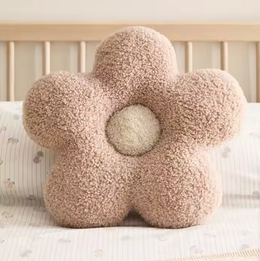Plush Flower Pillow