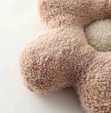 Plush Flower Pillow